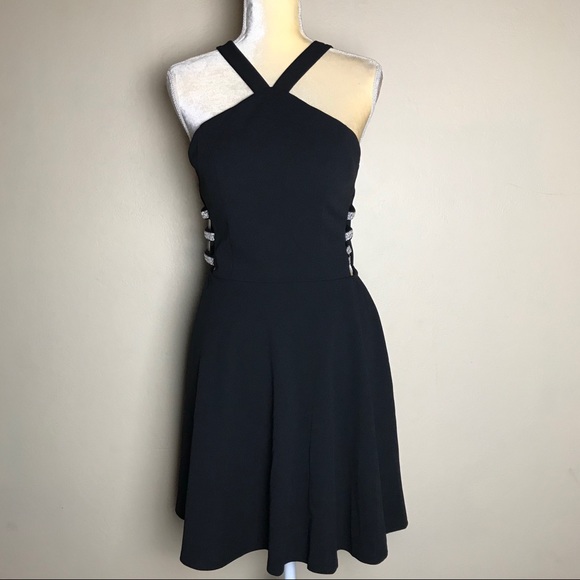 Speechless dress black size‎ 11 A line jewls - Picture 1 of 13